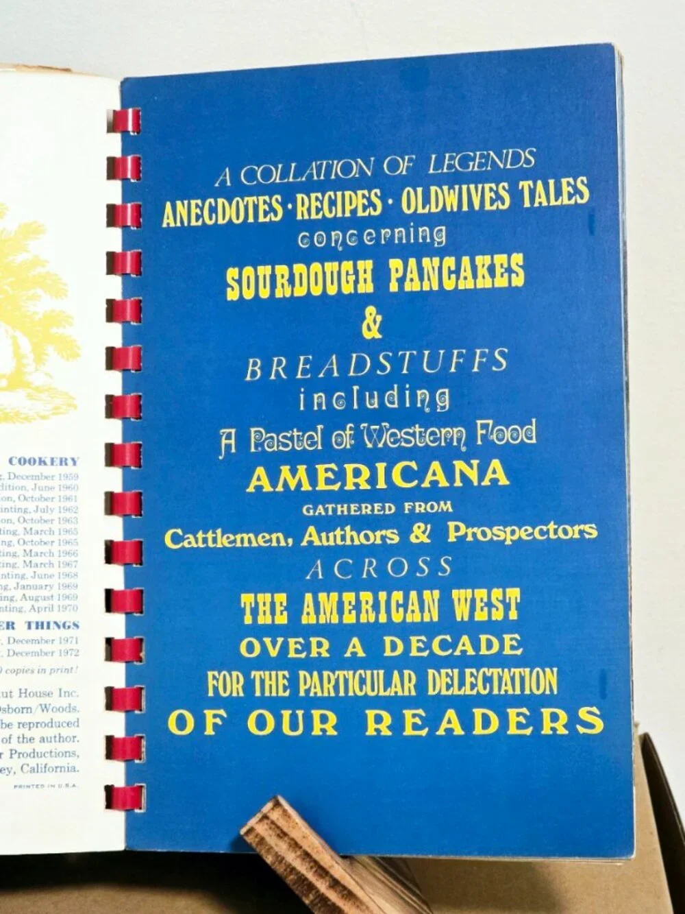 Vintage Sourdough Jack Cookery Cookbook Western Americana Alaska Camp Cooking 72